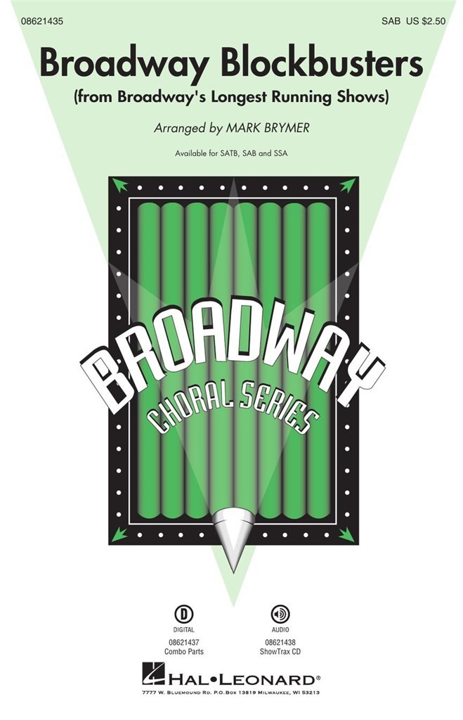 Broadway Blockbusters Medley (SAB)